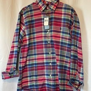 NWT Polo Ralph Lauren multicolor mens button up size L